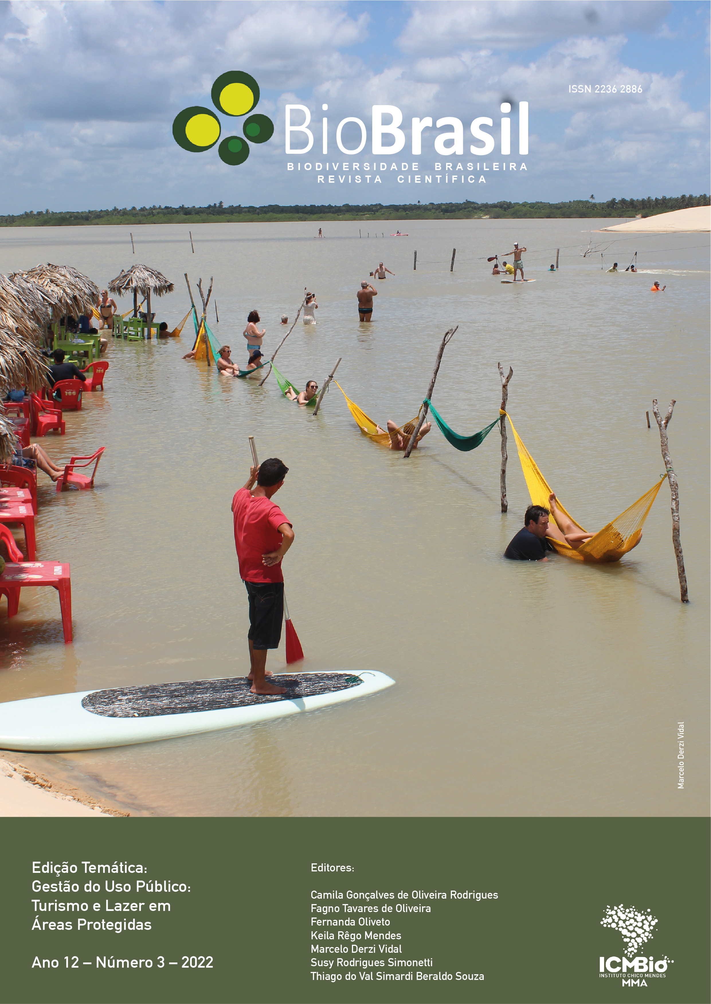 Capa da edição temática de Gestão do Uso Público.